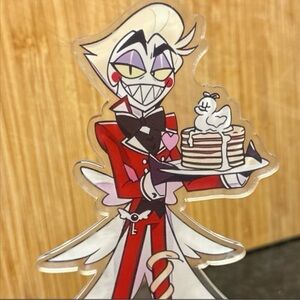 Hazbin Hotel Helluva Boss Lucifer maid cafe anime acrylic figure standee
